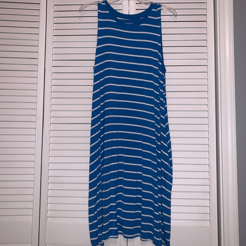 Time and Tru Striped Dress